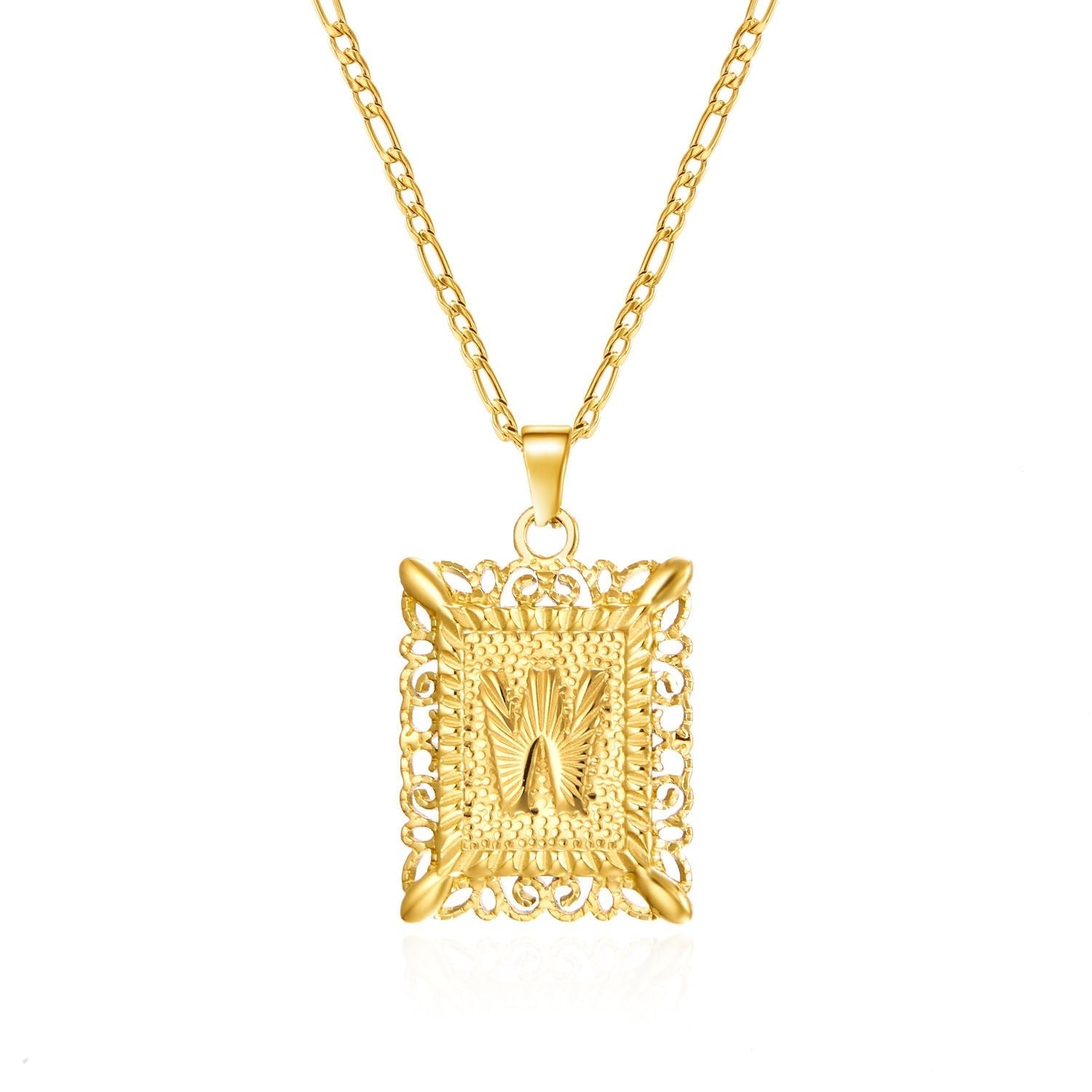 Letter Tag Necklace