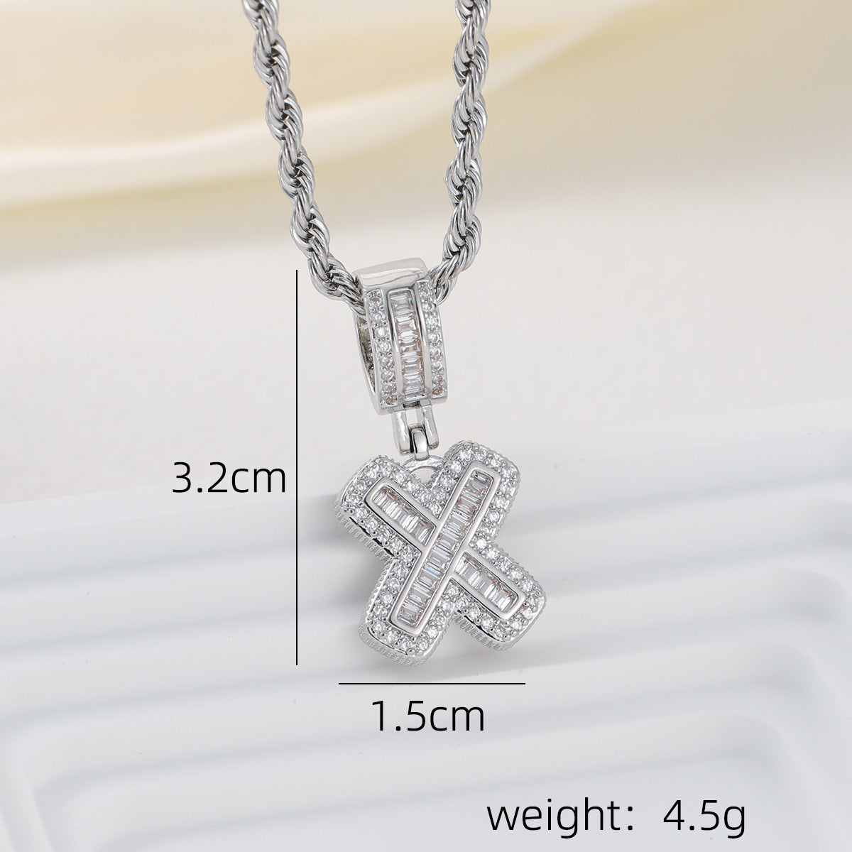 Alphabet Pendant Necklace