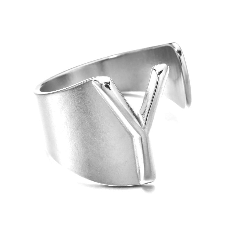 Alphabet Rings