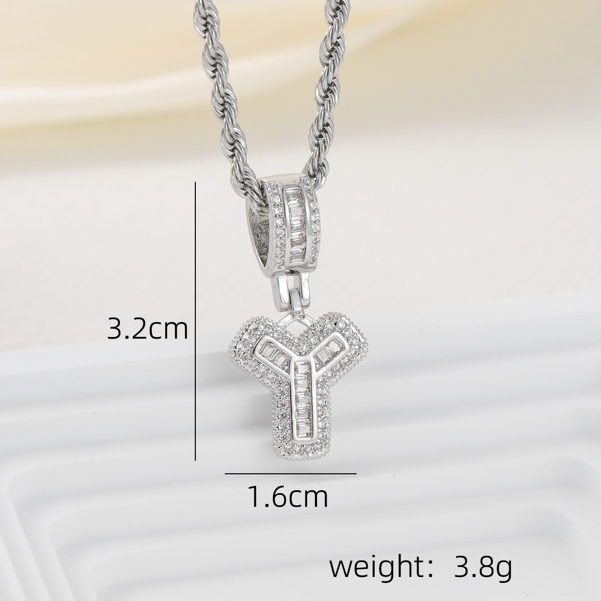 Alphabet Pendant Necklace