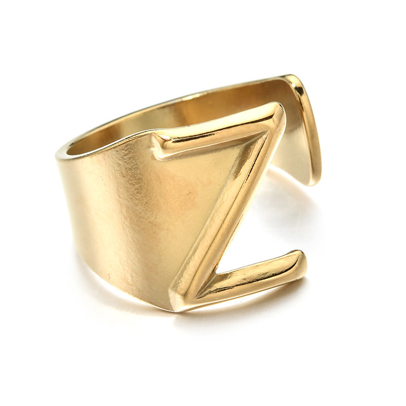 Alphabet Rings