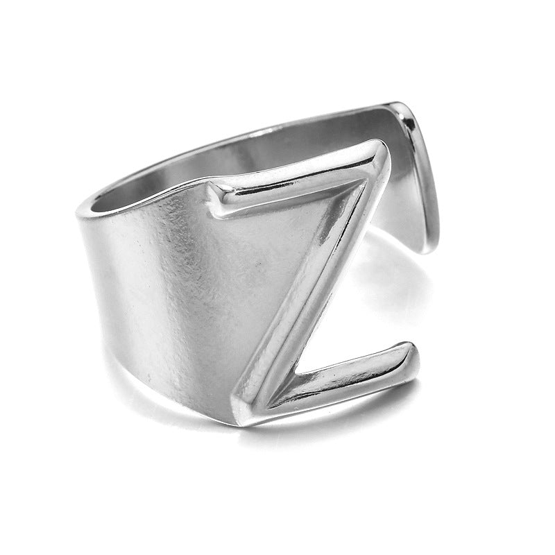 Alphabet Rings