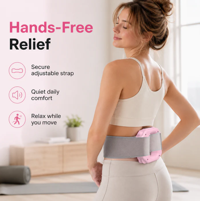 Hands-free fascia massager