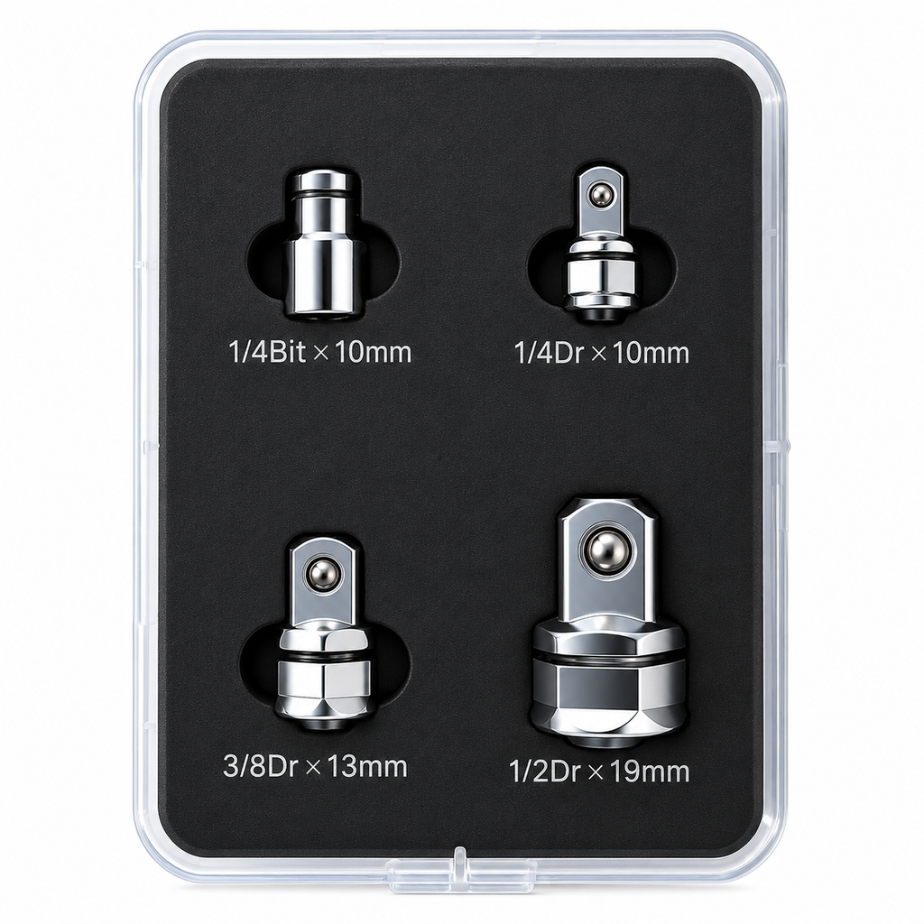 6-Piece Ratchet Socket Adapter Set