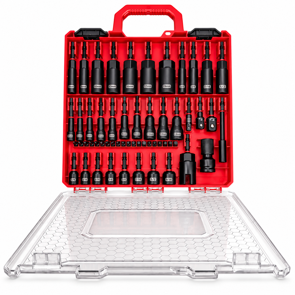 Swivel Magnetic Nut Driver Set — Reach Difficult Fasteners With Less Hassle