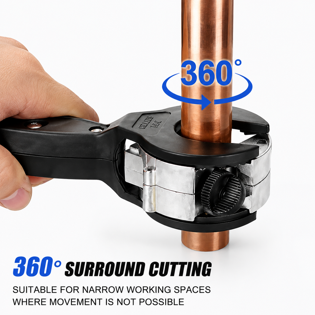 Cut Tubing Easily—even in Tight Spaces