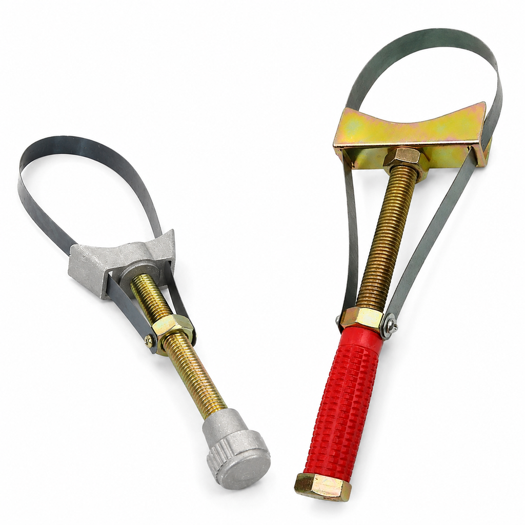 Adjustable Oil Filter Strap Wrench Set – Get a Better Grip on Stubborn Filters