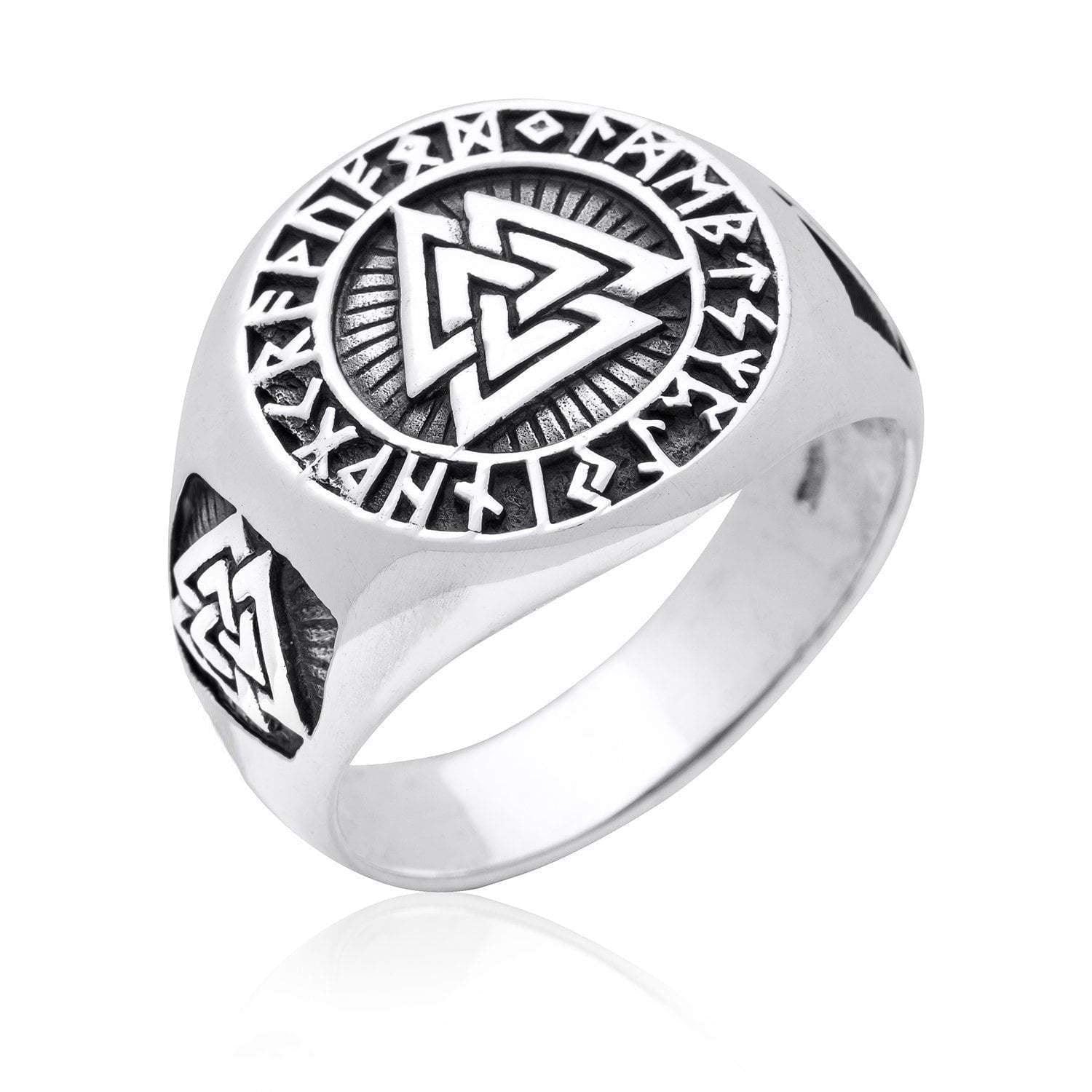 Valknut Viking Ring