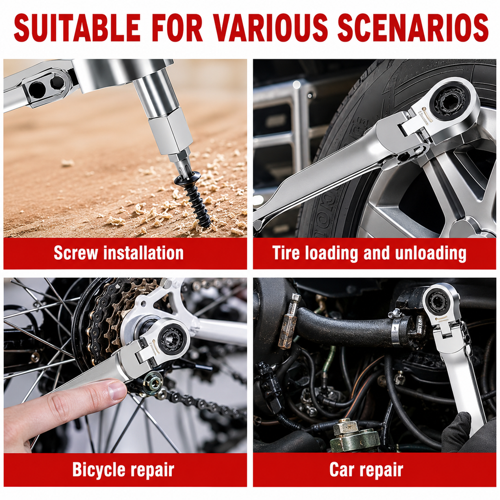 12 WRENCH SIZES WITHOUT CARRYING 12 WRENCHES