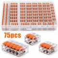 75-Piece Quick Lever Wire Connector Kit