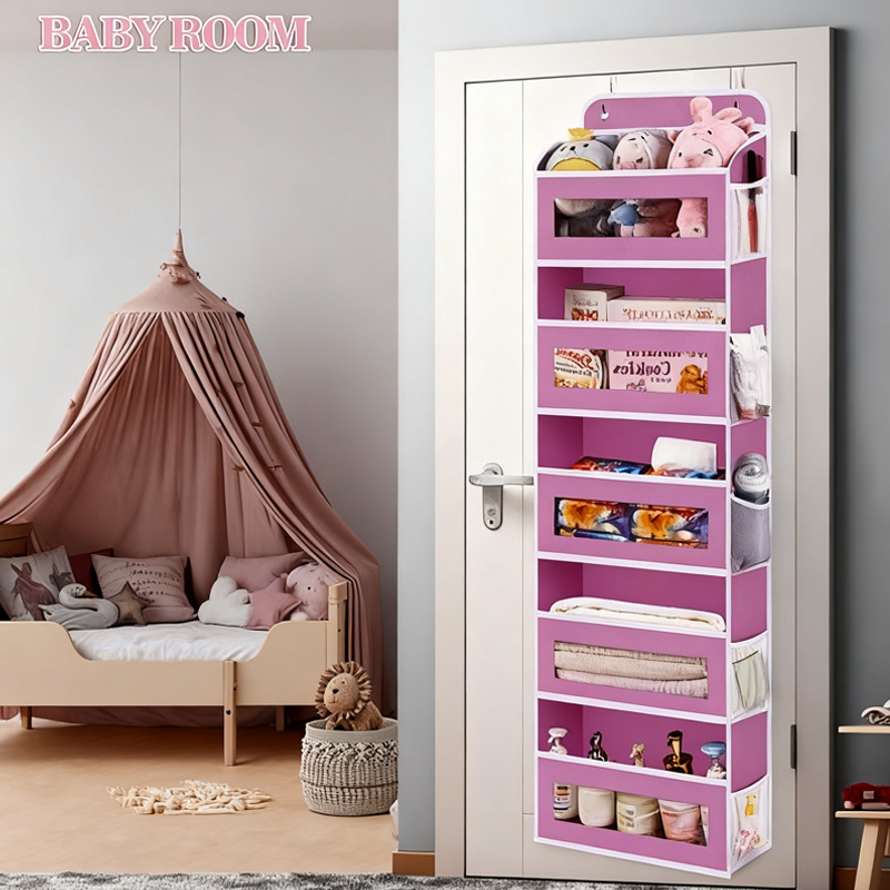 5-layer back door storage rack