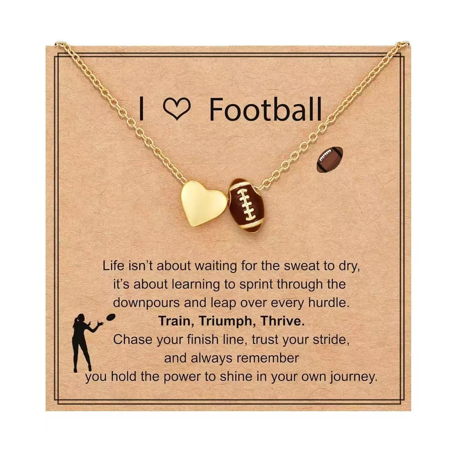 Ball-shaped heart pendant necklace