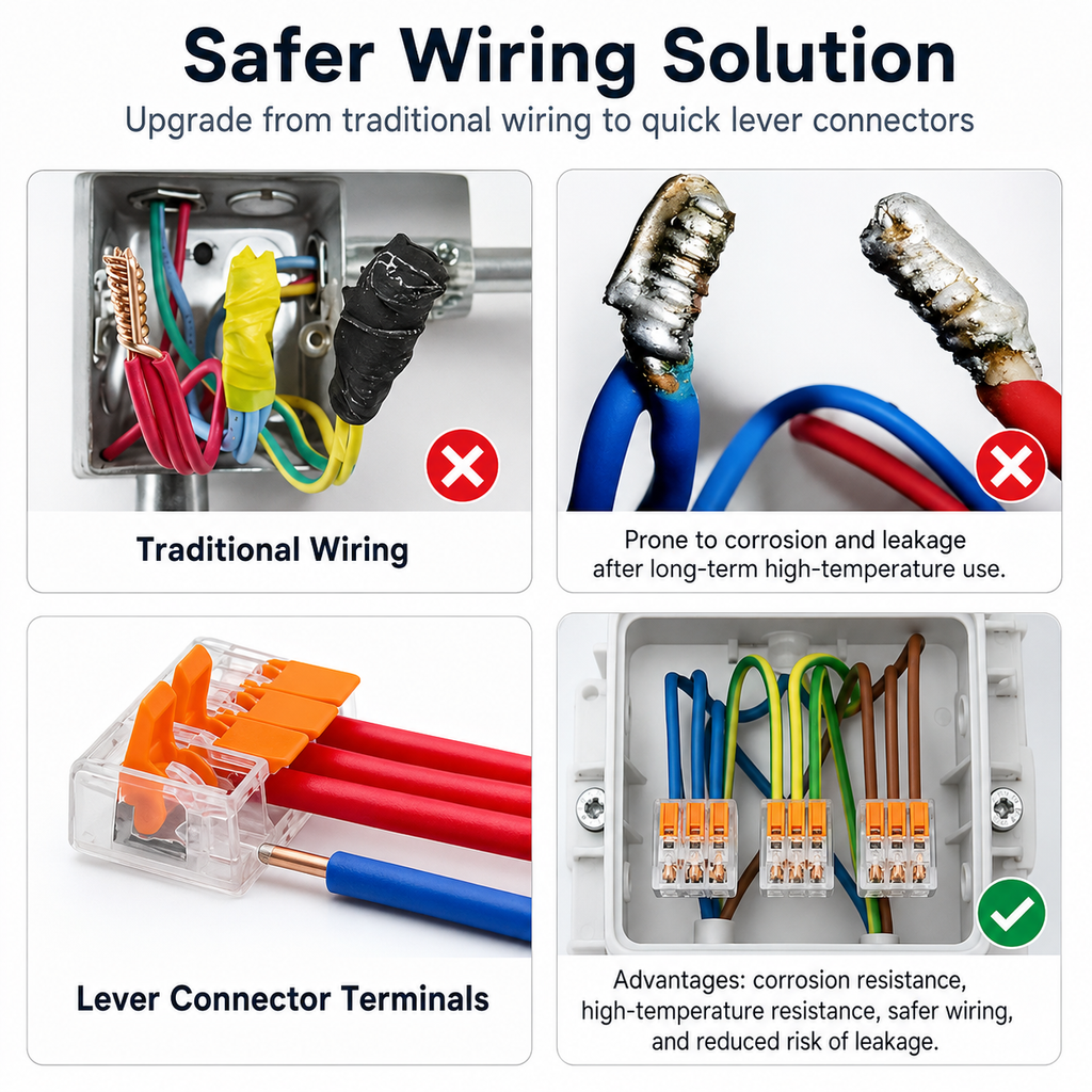 75-Piece Quick Lever Wire Connector Kit