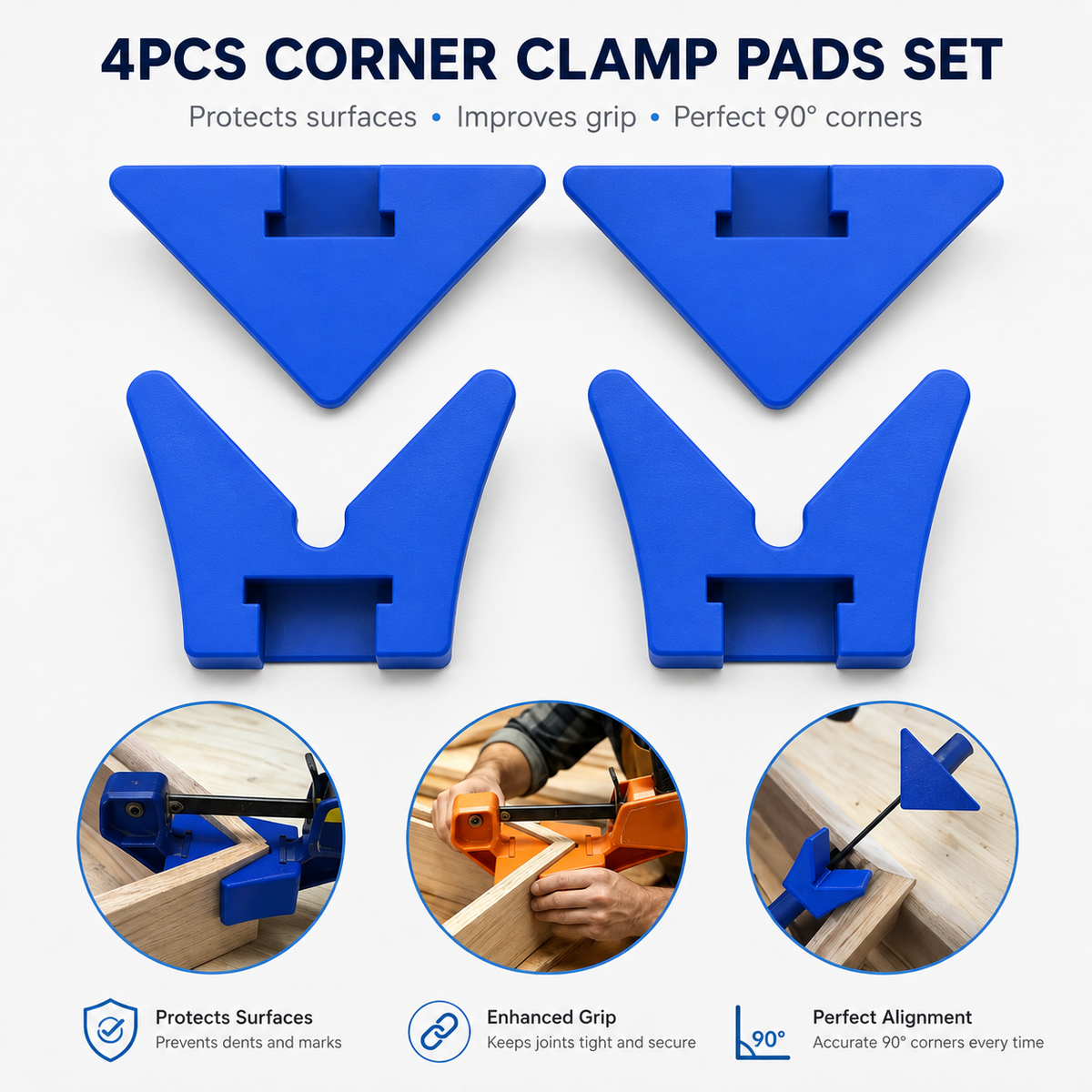 90° Corner Clamp Pads