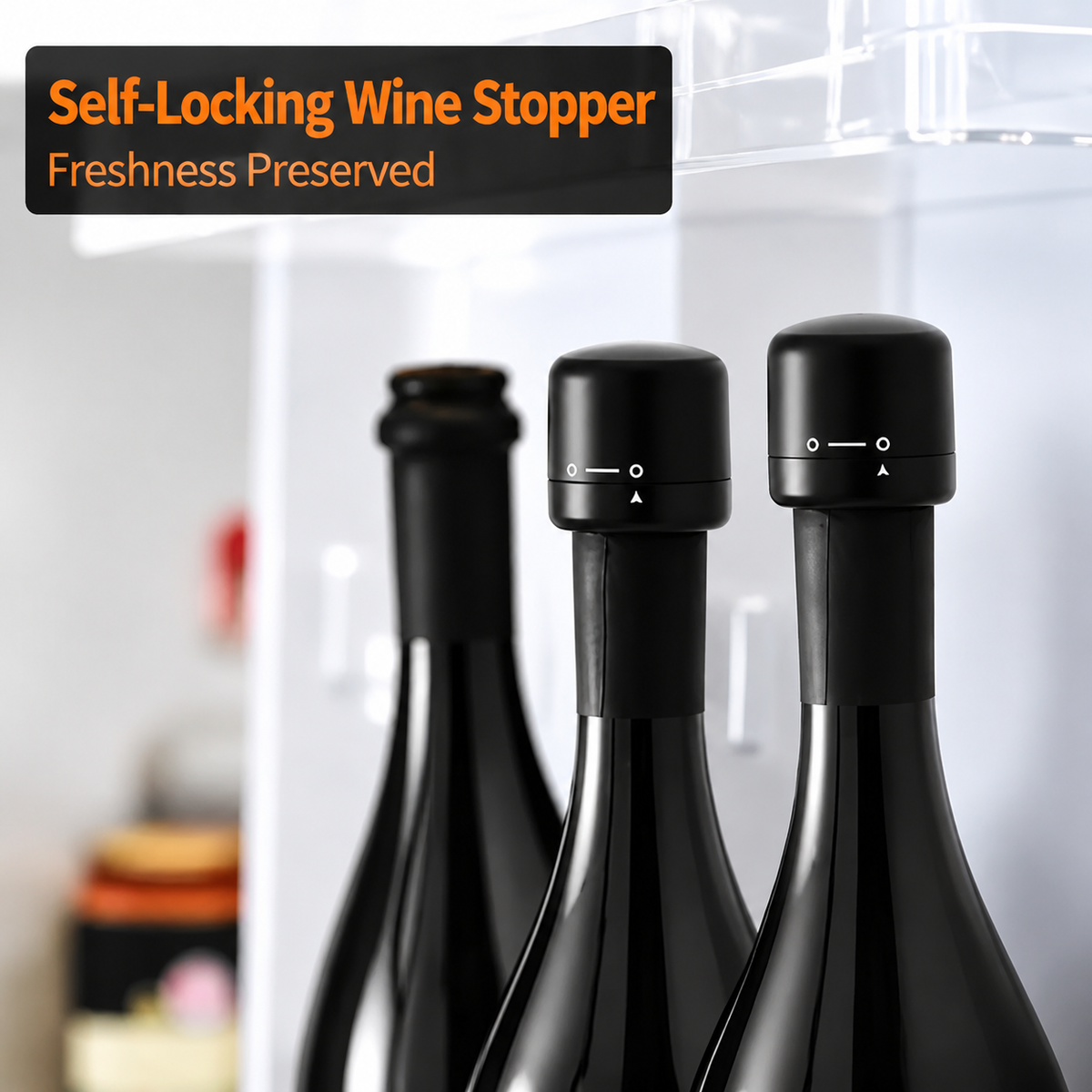 Keep Every Opened Bottle Fresh, Neat &amp; Ready for the Next Pour