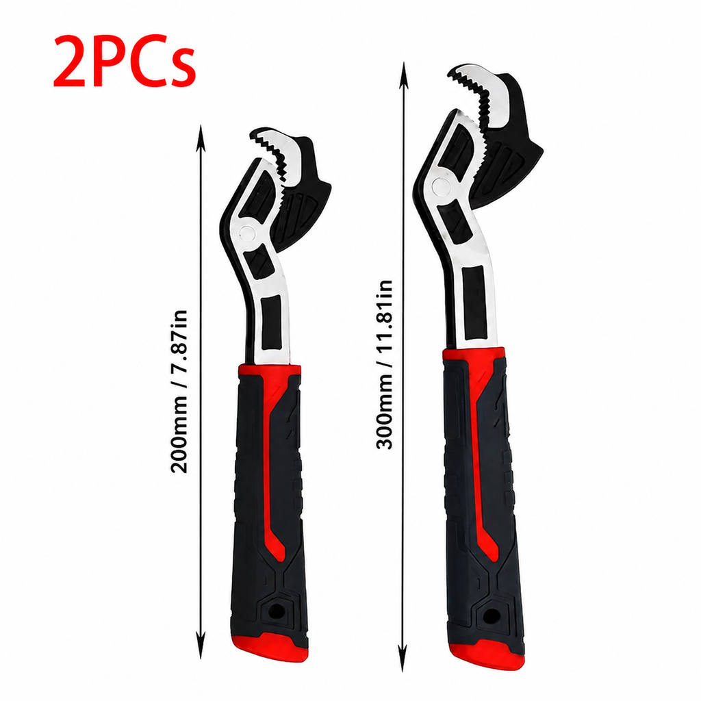 4-Piece Self-Adjusting Wrench Set