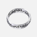 Exquisite Engraved Stainless Steel Ring