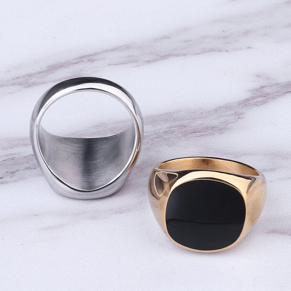 Exquisite Stainless Steel Men's Ring