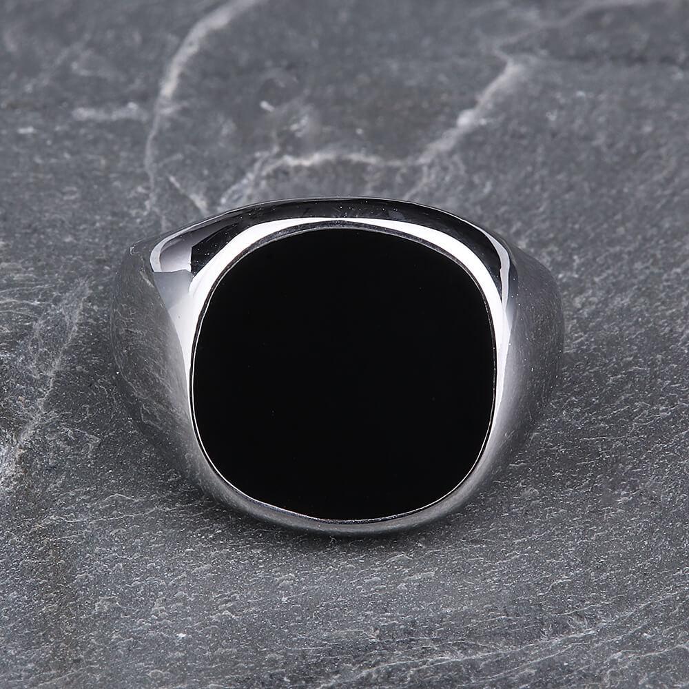 Exquisite Stainless Steel Men's Ring