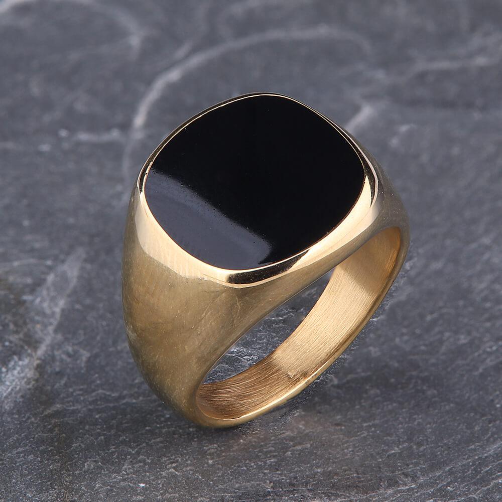 Exquisite Stainless Steel Men's Ring