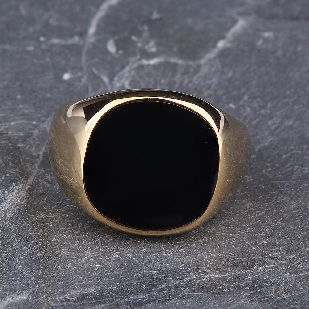Exquisite Stainless Steel Men's Ring