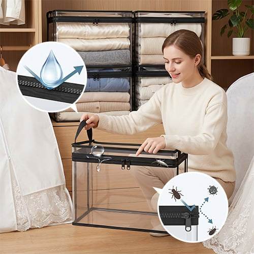 Foldable storage box