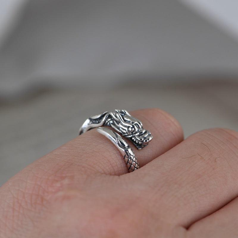 Viking Sea Dragon Ring