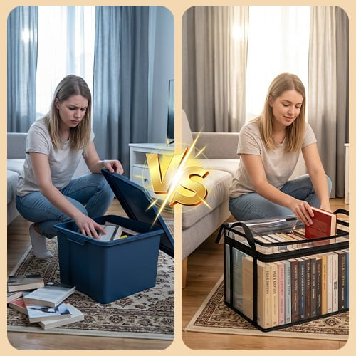 Foldable storage box