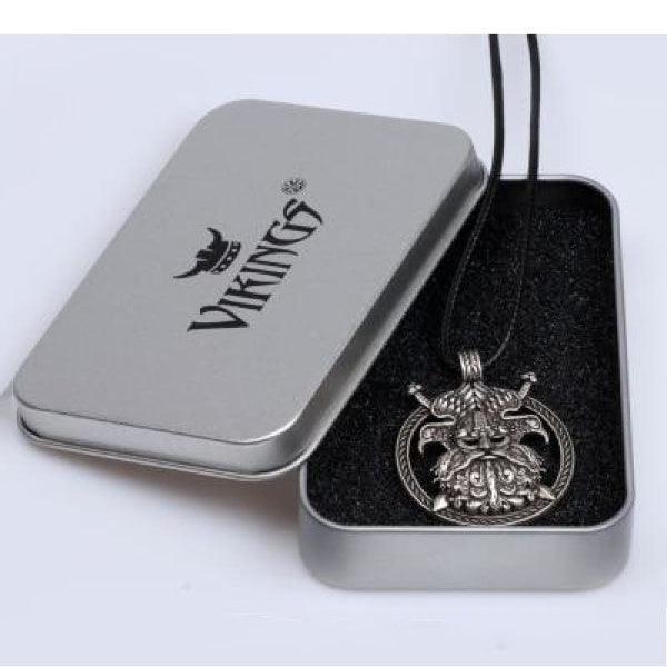 Viking Necklace - Odin & Raven's