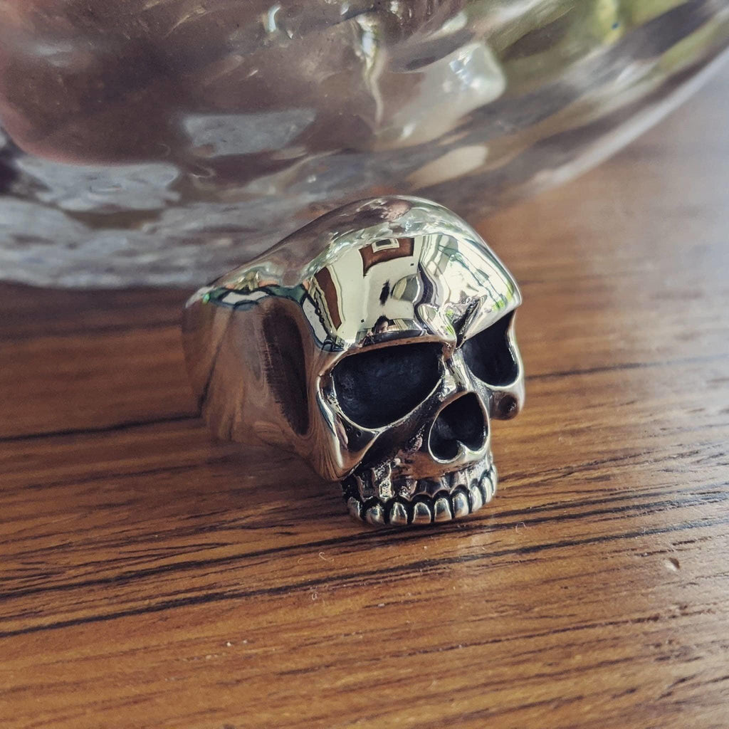 Mirror Skull Ring