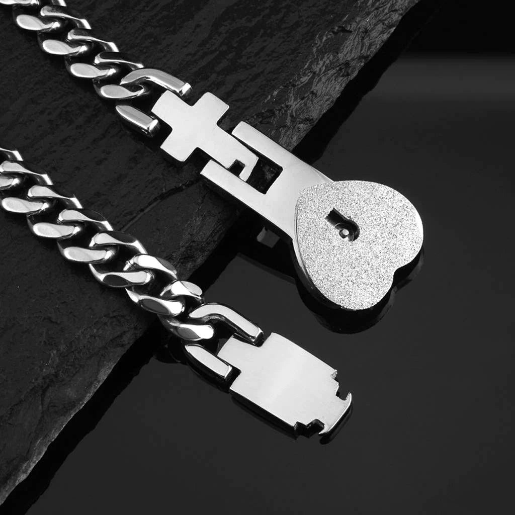 Lock & Key Couple Bracelet