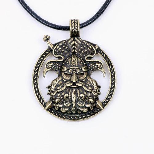 Viking Necklace - Odin & Raven's
