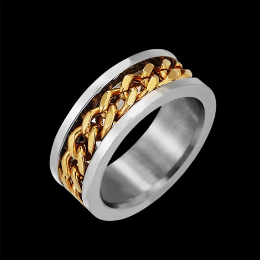 Classic Chain Stainless Steel Ring