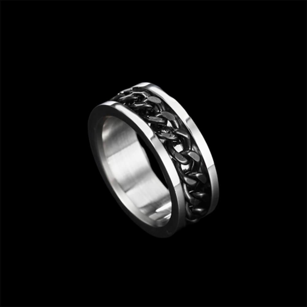 Classic Chain Stainless Steel Ring