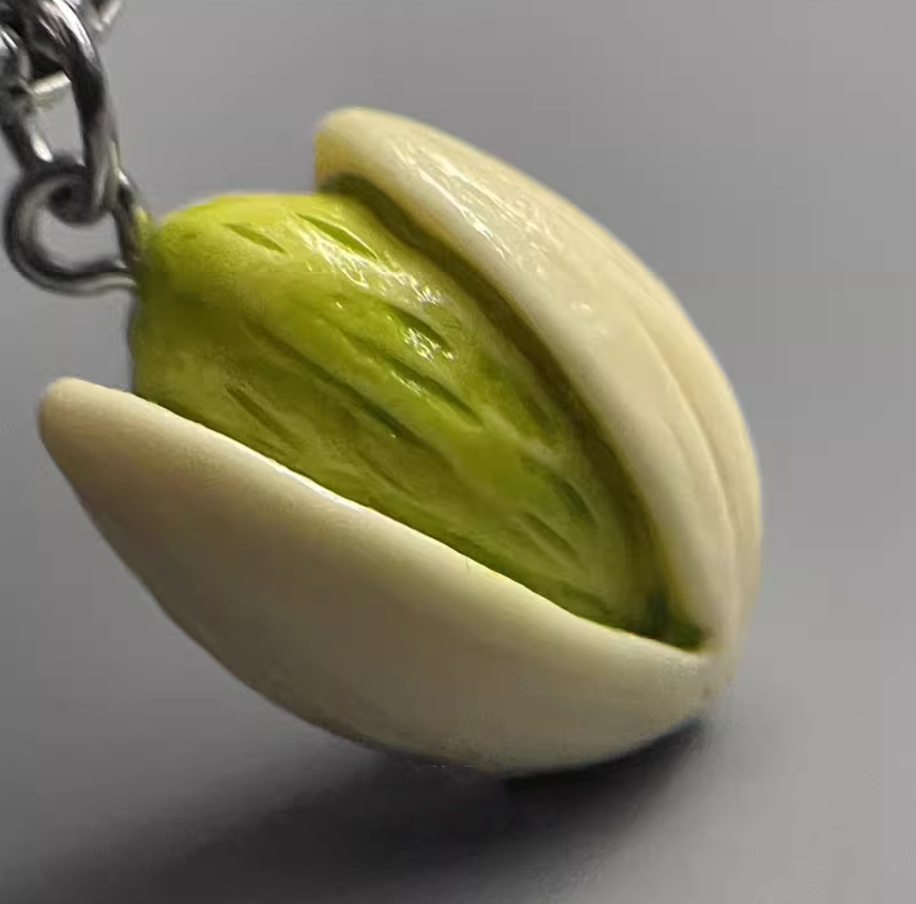 Pistachio Pendant Necklace