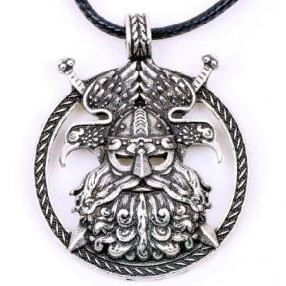 Viking Necklace - Odin & Raven's