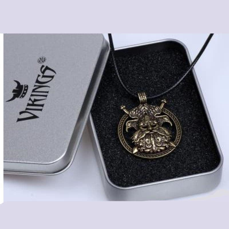 Viking Necklace - Odin & Raven's